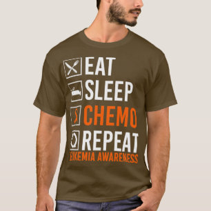 Camiseta Leucemia Cancer Sensibilização Comer Quimio do Son
