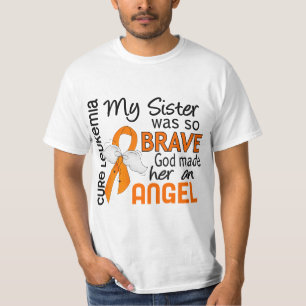 Camiseta Leucemia da irmã do anjo 2