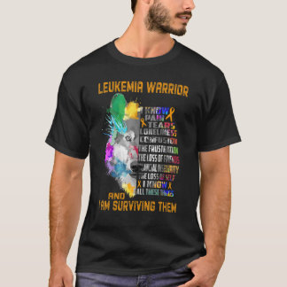 Camiseta Leucemia Eu Conheço Todas Essas Coisas E Eu Sou So