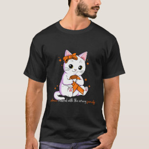 Camiseta Leucemia Mensada Com A Consciência Errada Da Leuce