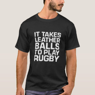 Camiseta Leva Bolas De Couro Para Jogar Rugby