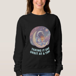 Camiseta Levá-lo Uma Órbita de Cada Vez – Mulher