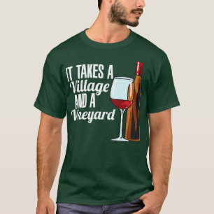 Camiseta Leva Uma Aldeia E Um Vinho De Vinha
