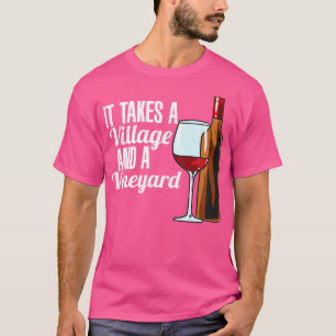 Camiseta Leva Uma Aldeia E Um Vinho De Vinha