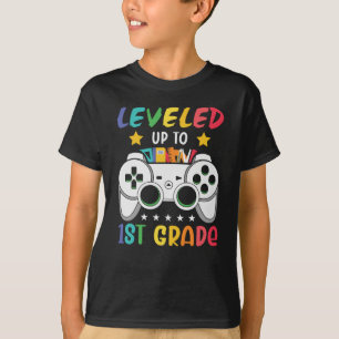 Camiseta Levada até 1 rua de volta para o jogador de víde