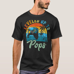 Camiseta Levada até Pop Anúncio de Nascimento para Homens