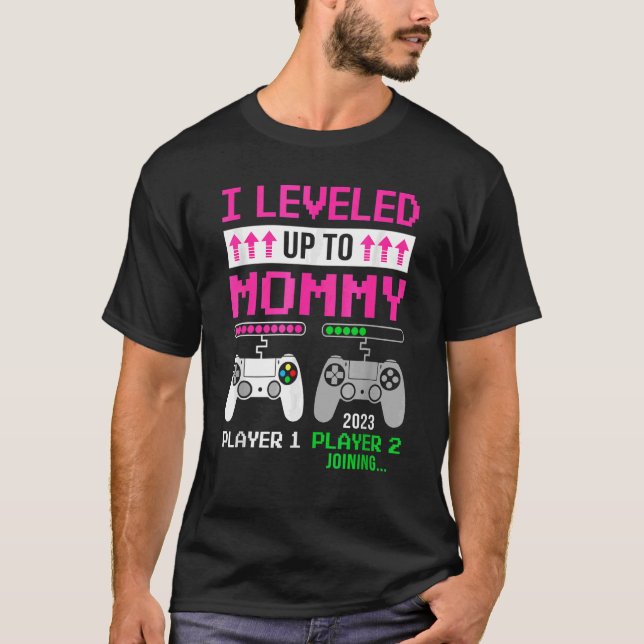 Camiseta Levada Para A Mamãe 2023 Logo Para Ser Mãe 2023 (Frente)