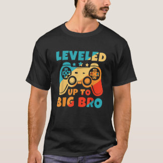 Camiseta Levado ao Big Bro New Brother Engraçado Gamer