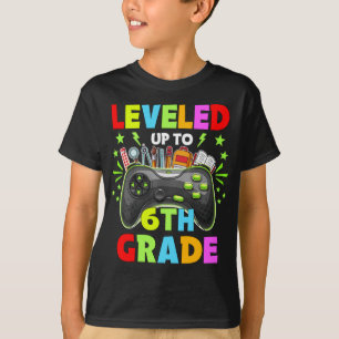 Camiseta Levado até 6 Grau de 6 de Professores Voltar para