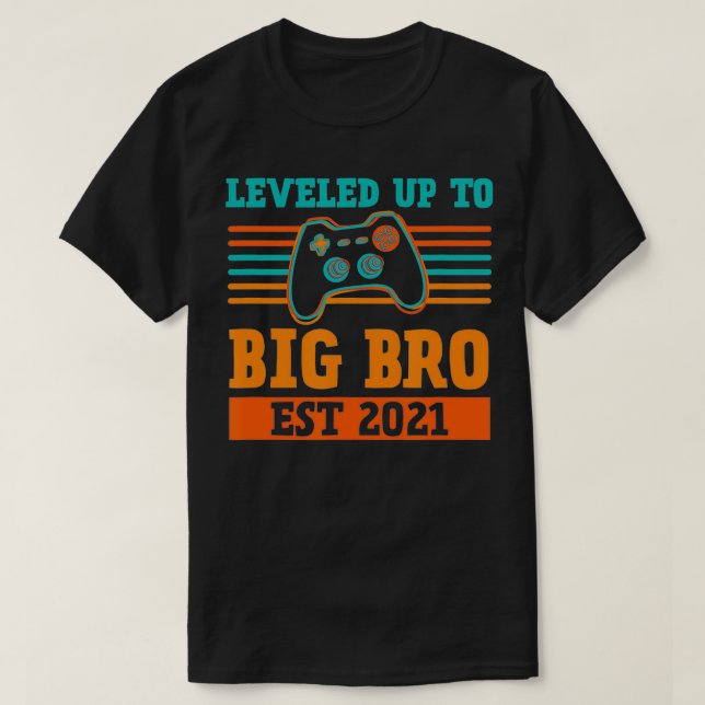 Camiseta Levado até ao Big Brother Est 2021, promovido ao l (Frente do Design)