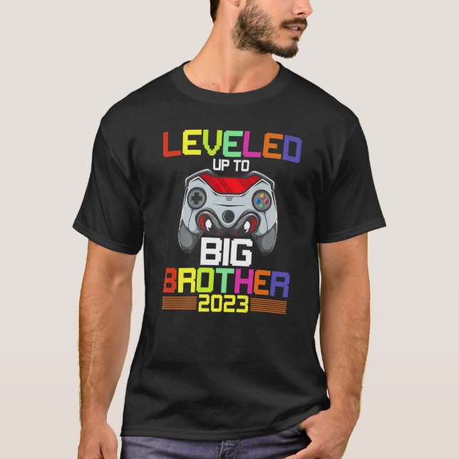 Camiseta Levado Até Big Brother 2023 Gamer Big Bro Boys (Frente)