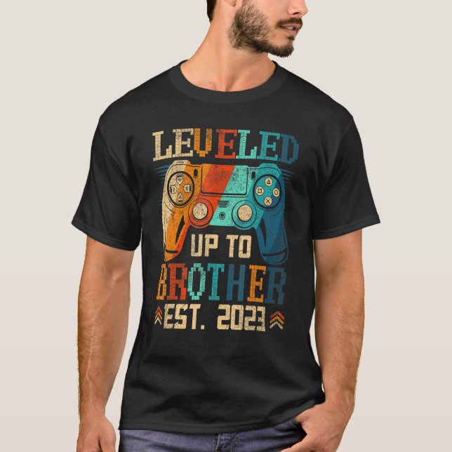 Camiseta Levado Até Brother 2023, Pai Da Primeira Vez 2023 (Frente)