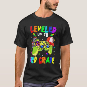 Camiseta Levado Até O 3º Jogo De Vídeo De Volta À Escola