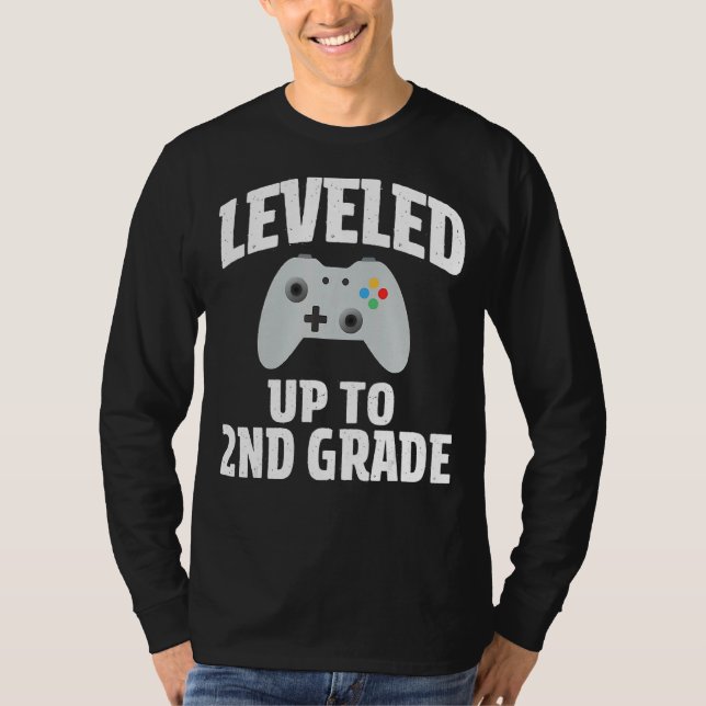 Camiseta Levado Até O Jogador De Nível segundo De Volta À E (Frente)