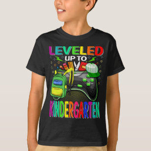 Camiseta Levado Até O Jogo Do Jardim De Infância De Volta
