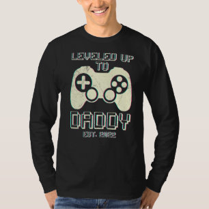 Camiseta Levado Até O Pai Tornou-Se Pai Jogador De Jogos