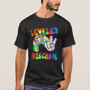 Camiseta Levado Até Pré-Escolar Jogo De Vídeo De Coluna De