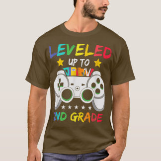 Camiseta Levado Até segundo Jogo De Vídeo De Volta À Escola