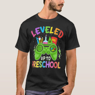 Camiseta Levado Para A Pré-Escola Jogador De Volta Para A P