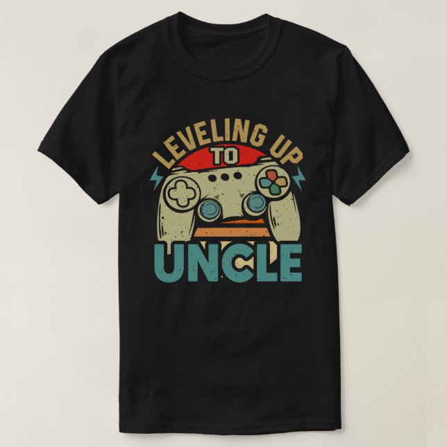 Camiseta Levado Para O Tio Gamer Gaming Future Tio (Frente do Design)