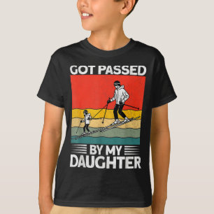 Camiseta Levado Ped Por Minha Filha Divertido Esquiando _16