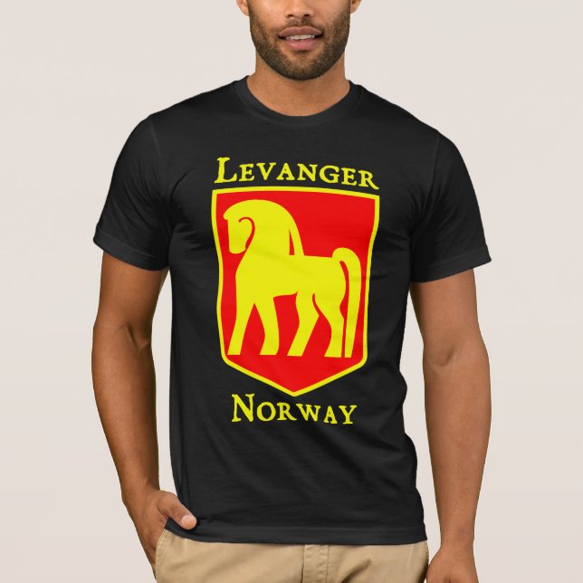 Camiseta Levanger, Noruega (Norge) (Frente)