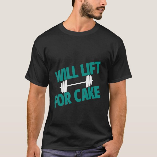 Camiseta Levanta-Se Para Fazer Bolo (Frente)