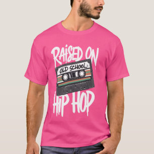 Camiseta Levantado em Cassete Hip Hop da Escola Antiga Dope