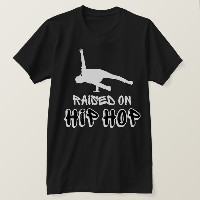 Camiseta Levantado em Dançarino Hip Hop (Frente do Design)