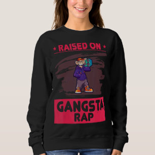 Camiseta Levantado Em Gangsta Rap Humor