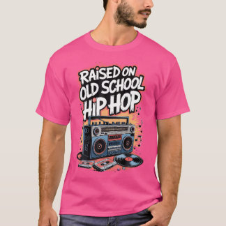 Camiseta Levantado No Antigo Salto De Hip Da Escola
