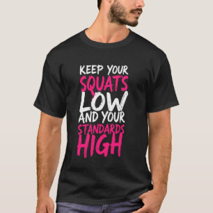 Camiseta Levantador De Peso Mantenha Seus Quadrinhos Baixo