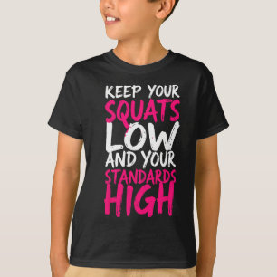 Camiseta Levantador De Peso Mantenha Seus Quadrinhos Baixo