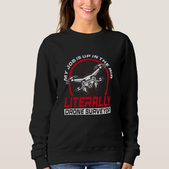 Camiseta Levantamento com Drone Drone Survey (Frente)