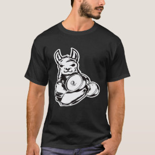 Camiseta Levantamento de Bíceps com Llama Fitness Powerlift