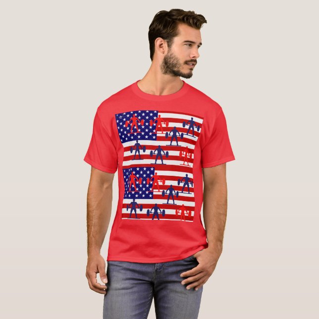 CAMISETA LEVANTAMENTO DE PESO (Frente Completa)