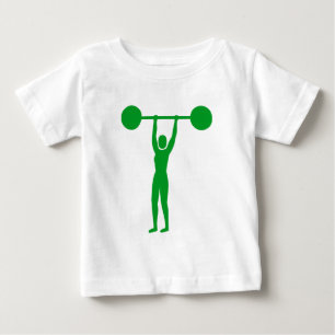 Camiseta Levantamento de Peso 02 - Verde Grama