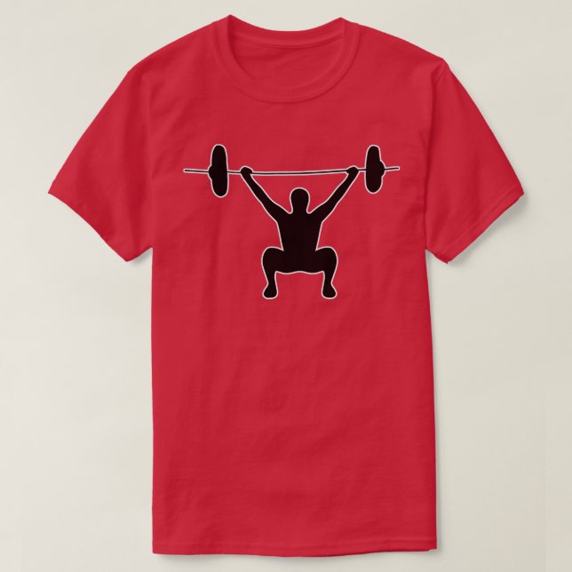 Camiseta Levantamento de peso 8 (Frente do Design)