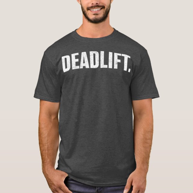 Camiseta Levantamento de peso com força T (Frente)