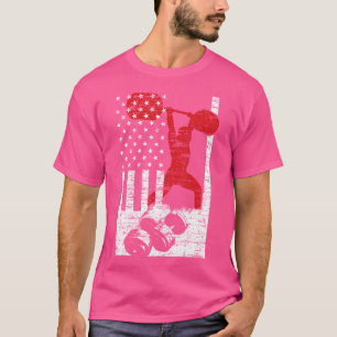 Camiseta Levantamento de Peso da Olimpiadas Americana