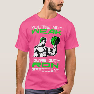 Camiseta Levantamento de Peso Divertido com Deficiência de
