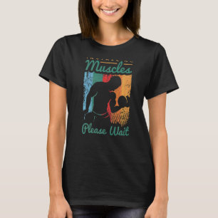 Camiseta Levantamento De Peso Dizendo Para Um Pesadelo Ador