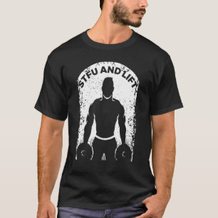 Camiseta Levantamento De Peso Dizendo Para Um Pesadelo Ador