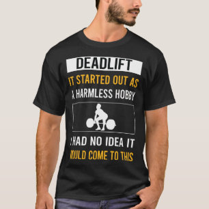Camiseta Levantamento de Peso Hobby Inofensivo