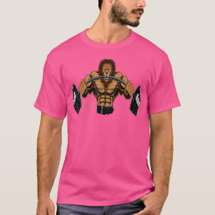 Camiseta Levantamento de Peso Leão