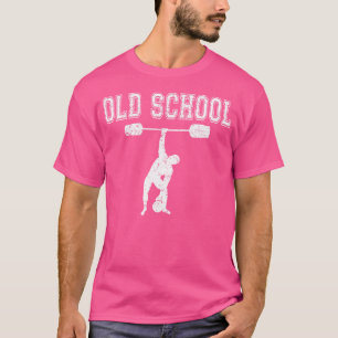 Camiseta Levantamento de Peso Old School