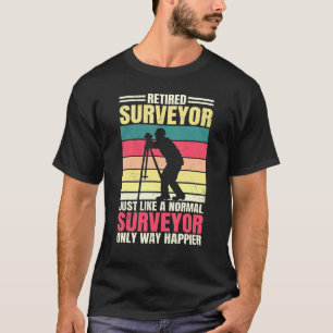 Camiseta Levantamento de terra aposentado Retro Vintage Ret