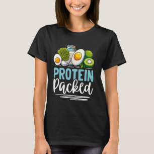 Camiseta Levantamento Do Peso Da Proteína