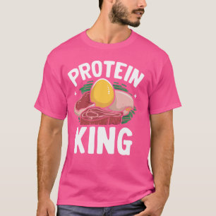 Camiseta Levantamento Do Peso Da Proteína King