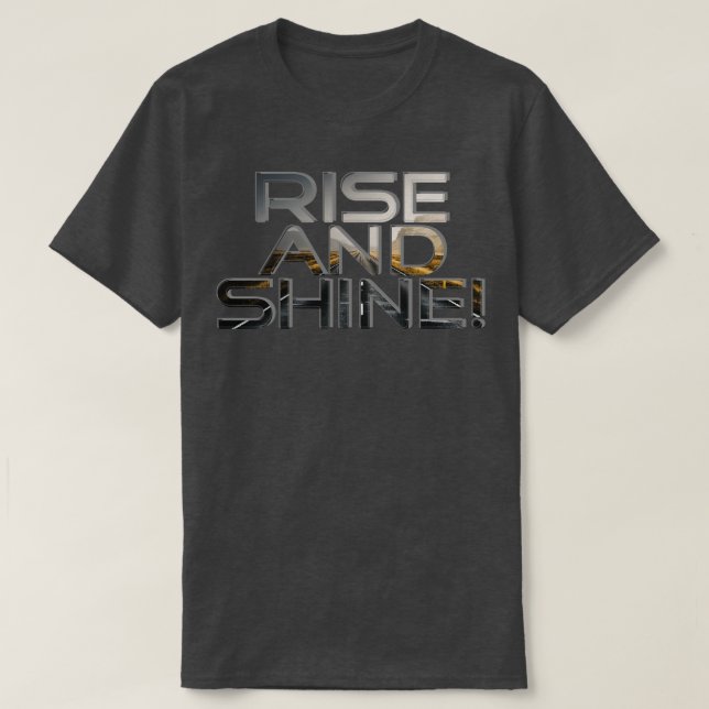 Camiseta Levantamento e brilho (Frente do Design)